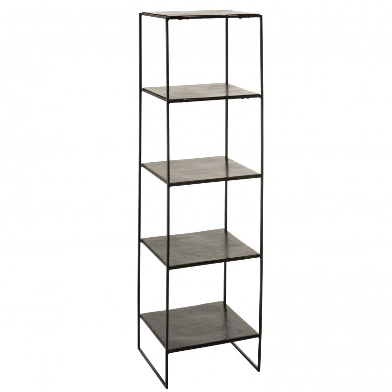 RACK FIVE OXY ALU BLACK METAL 150