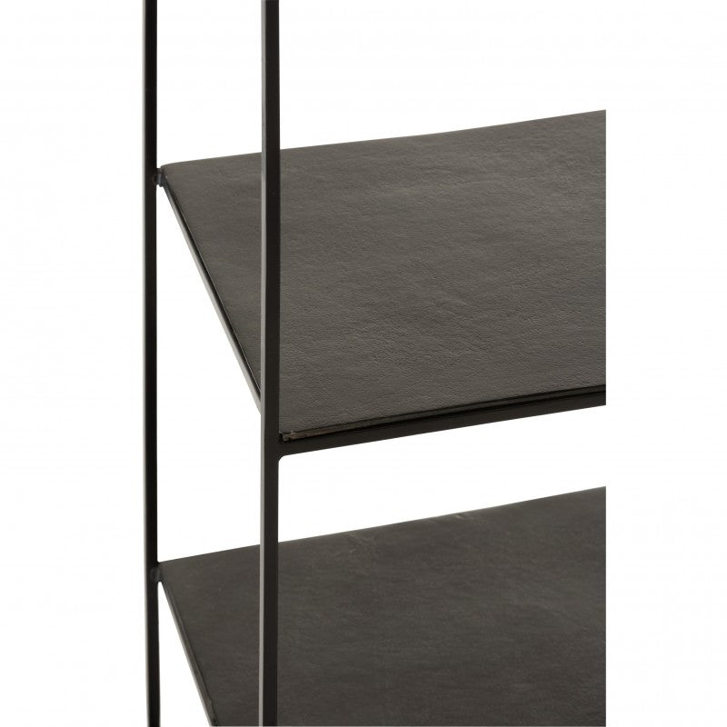 RACK FIVE OXY ALU BLACK METAL 150