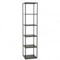 RACK 6 METAL BLACK 180
