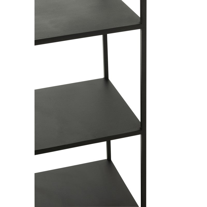 RACK 6 METAL BLACK 180