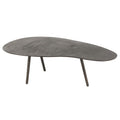 CAFE TABLE METAL DROP BLACK 120