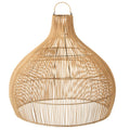 HANGING LAMP NATURAL RATTAN PEAR 85