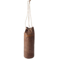 DECO BOXING BAG LEATHER VINTAGE LOOK