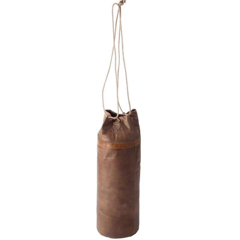 DECO BOXING BAG LEATHER VINTAGE LOOK