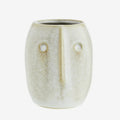 POT MINI FACE WHITE NATURAL 10