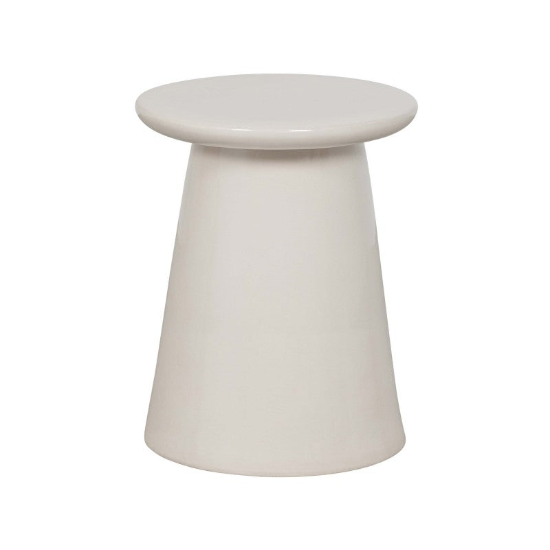 STOOL CERAMICS WHITE 45