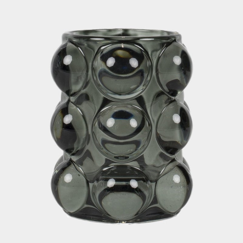 CANDLE HOLDER BUBA GREY