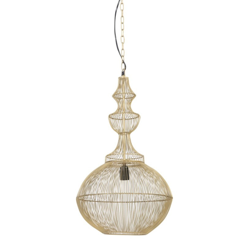 HANGING LAMP LIA SHINY GOLD