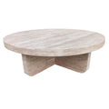 CAFE TABLE TRAVENTINE 90