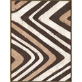 WALL DECOFRAME PRINT BROWN W 90