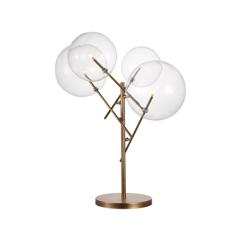 TABLE LAMP 4 GLASS BALL