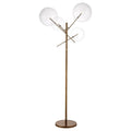 FLOOR LAMP 4 BALL GLASS 170