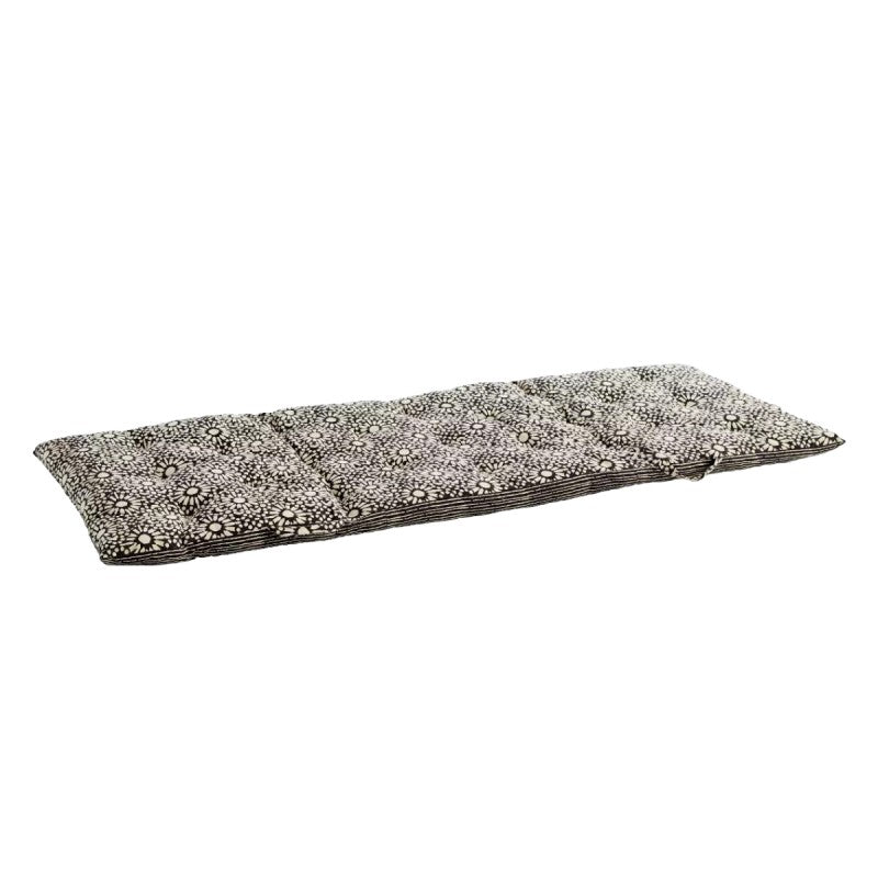 COTTON MATTRESS BLACK OFF WHITE PATTERN