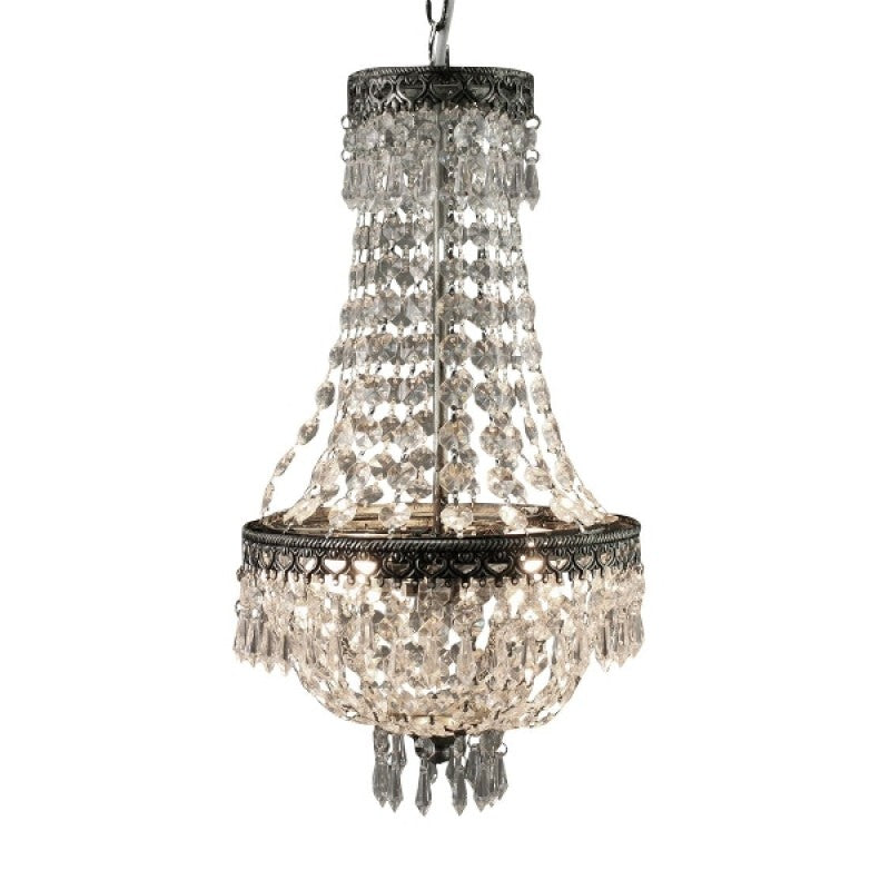 CEILING LAMP CRYSTAL 2LIGTHS