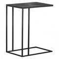 SIDETABLE METAL BLACK END