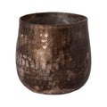 CANDLEHOLDER OXYD HAMMER CUT