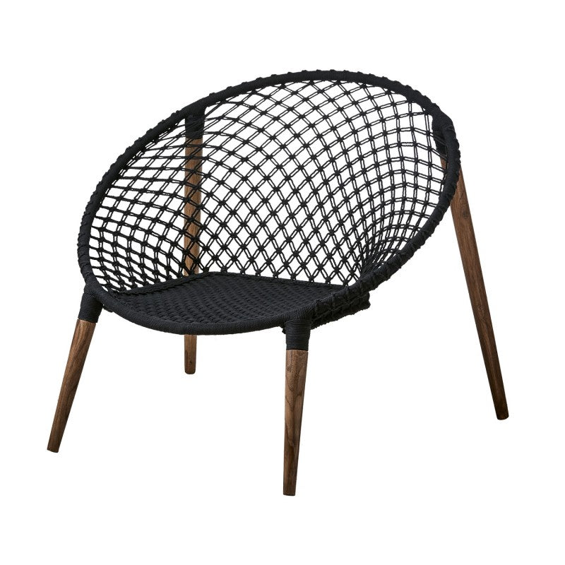 MACRAME BLACK CHAIR