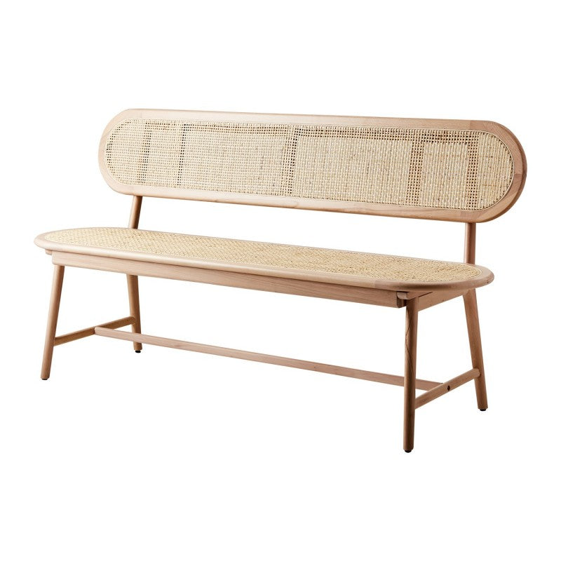 RATTAN INNER BENCH NATURAL 160