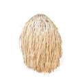 HANGING LAMP RAFIA POMPOM NATURAL 3 SIZES