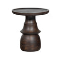SIDE TABLE BROWN MANGOWOOD 50