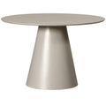 DINING TABLE ROUND MDF BEIGE 120