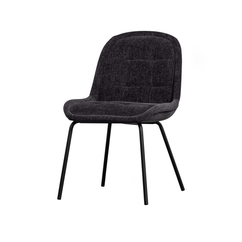 DINING CHAIR VELVET DARK GRAY GL