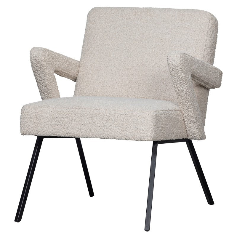 ARMCHAIR CL BOUCLE NATURAL