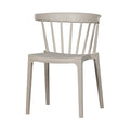 CHAIR BL OFFWHITE OUTDOOR