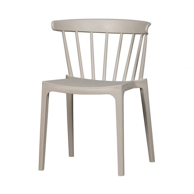 CHAIR BL OFFWHITE OUTDOOR
