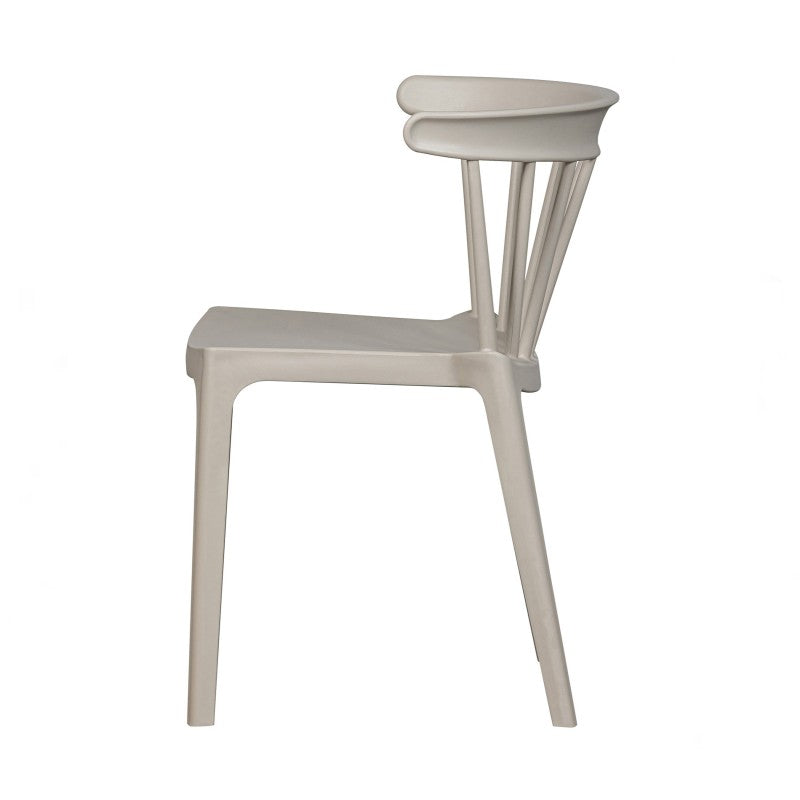 CHAIR BL OFFWHITE OUTDOOR