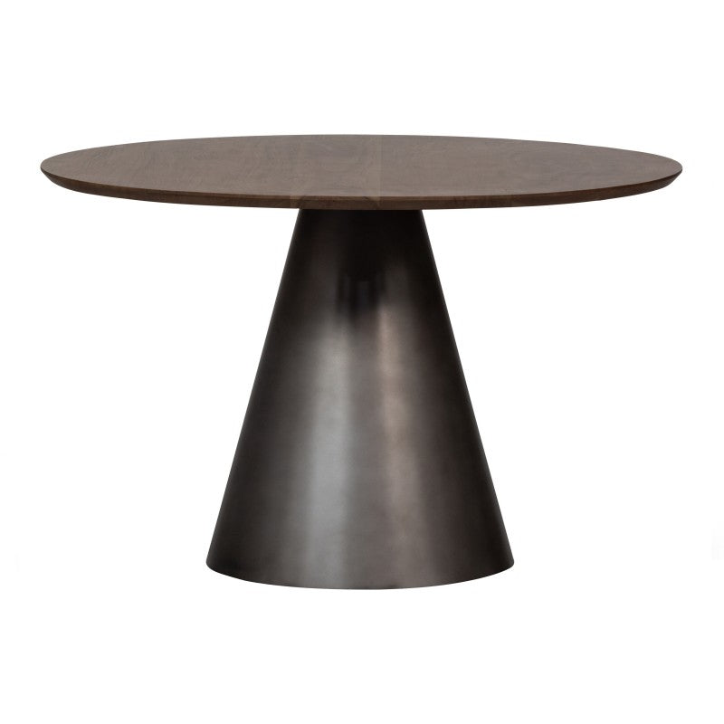 DINING TABLE MANGO WOOD METAL LEG 120