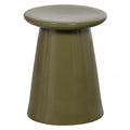 SIDETABLE BUTTON CERAMICS GREEN