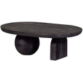CAFE TABLE UBALL BLACK MANGOWOOD