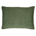 CUSHION GREEN 100% LINEN