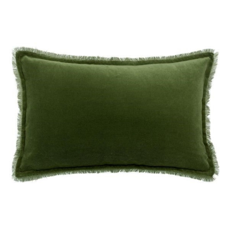 CUSHION COVER ARA UNI GREEN