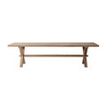DINING TABLE XLEG TEAK 300
