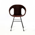 ARMCHAIR BOND LEATHER BROWN 00