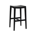 BARSTOOL MW PAGODA BLACK MANGO WOOD