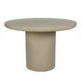 DINING TABLE LIME PLASTER BEIGE 115
