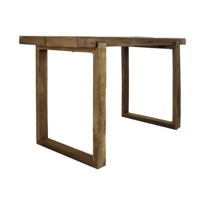 DINING BAR TABLE AND RECYLEDWOOD 180