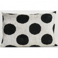 IKAT SILK UNIQUE BLACK DOT Q9