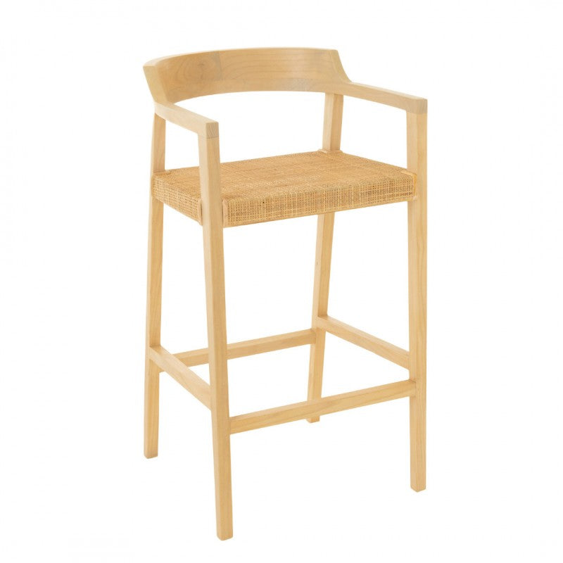 BARSTOOL MM TEAK NATURAL 100