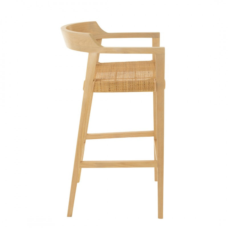 BARSTOOL MM TEAK NATURAL 100