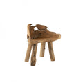 CHAIR ROOT TEAK WOOD NATURAL 80