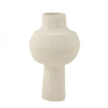 VASE DECOR PAPER MACHE WHITE 50