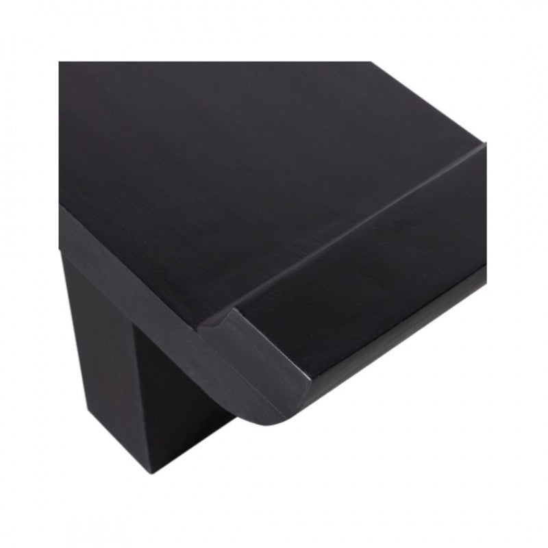 BENCH LX BLACK MDF 185
