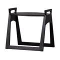 SIDE TABLE TRAY BLACK MANGO WOOD 47