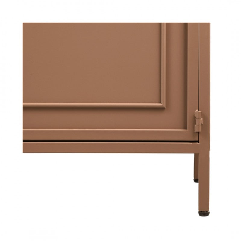 CABINET DISPLAY METAL MILITARY BROWN