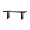DINING TABLE BLACK MANGO WOOD 220