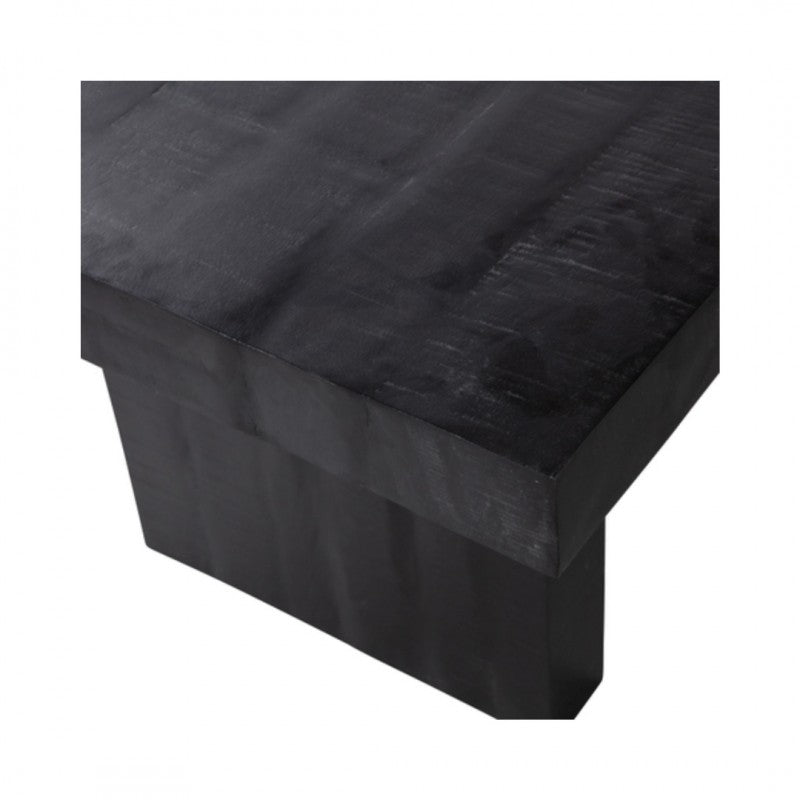 DINING TABLE BLACK MANGO WOOD 220